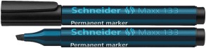 Маркер перманентний Schneider MAXX 133 чорний 1-4 мм конусоподібний (S113301)