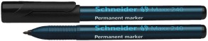 Маркер перманентний Schneider MAXX 240 чорний 1 мм конусоподібний (S124001)